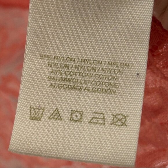 Free People Intimately Free Lace Trim Coral Cami Top - Picture 10 of 12